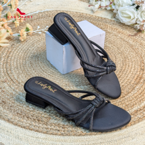 Elegant Knotted Strap Heel Sandal